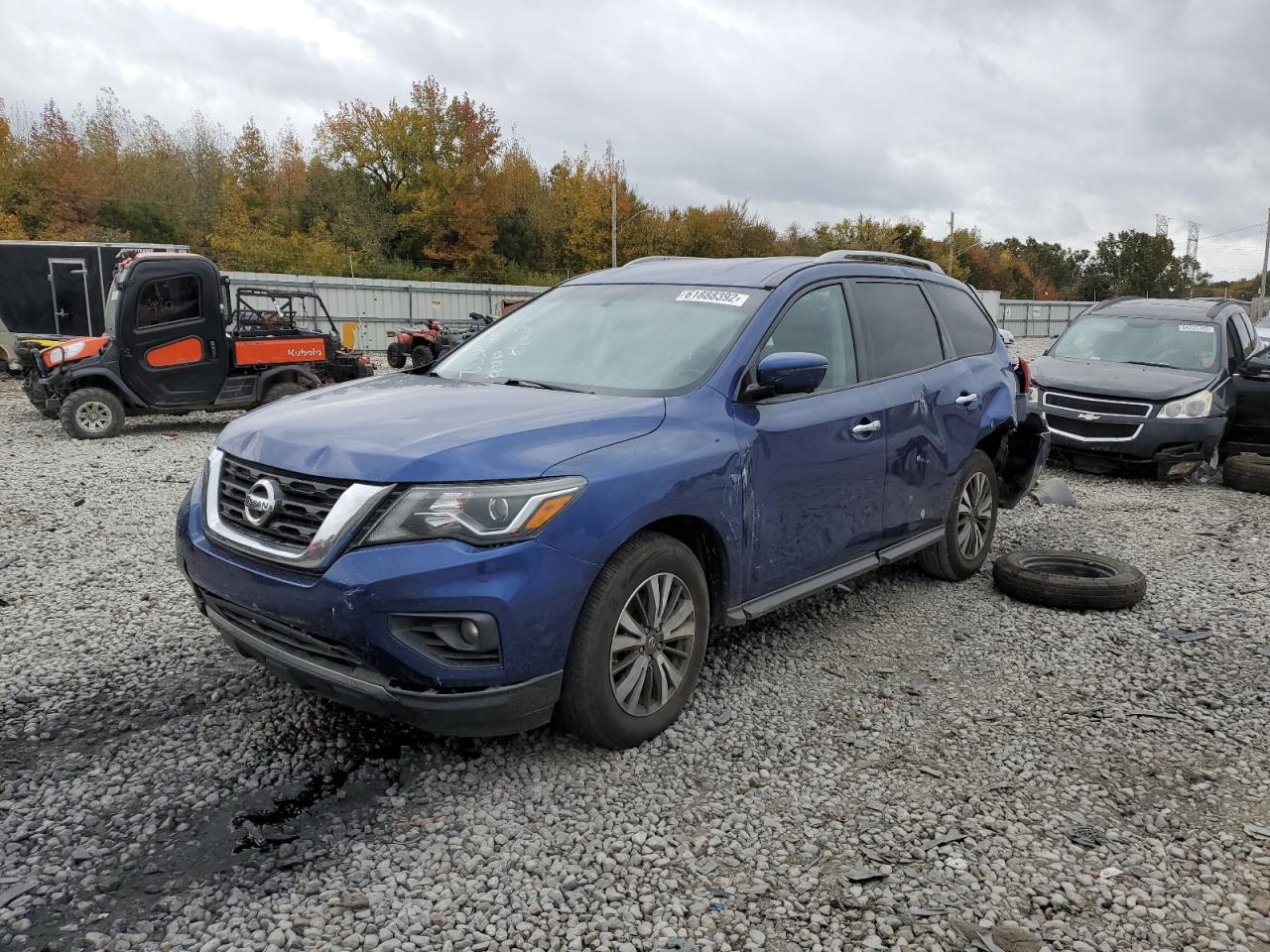 2017 Nissan Pathfinder VIN 5N1DR2MM9HC691132 Copart auction photo, all over / mechanical damage thumbnail 2