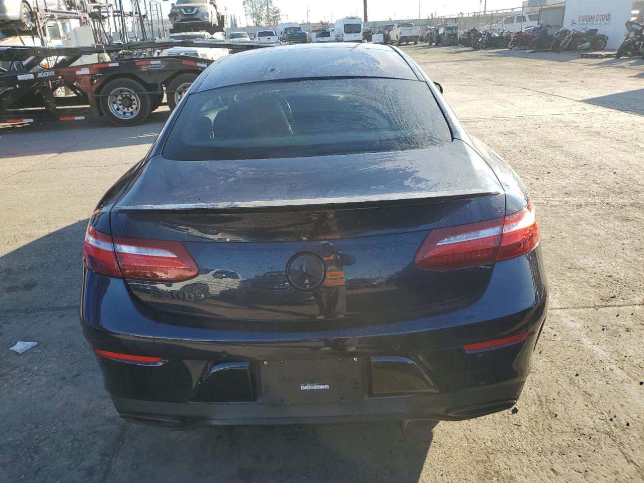 2018 Mercedes-Benz E-klasse VIN WDD1J6FB6JF062861 Copart auction photo, side damage thumbnail 6