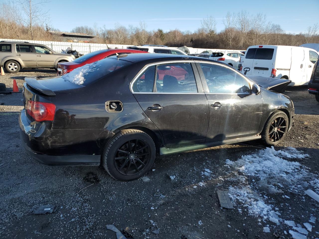 2006 Volkswagen Jetta VIN 3VWWJ71K36M698901 Copart auction photo, front end / minor dent/scratches damage thumbnail 3