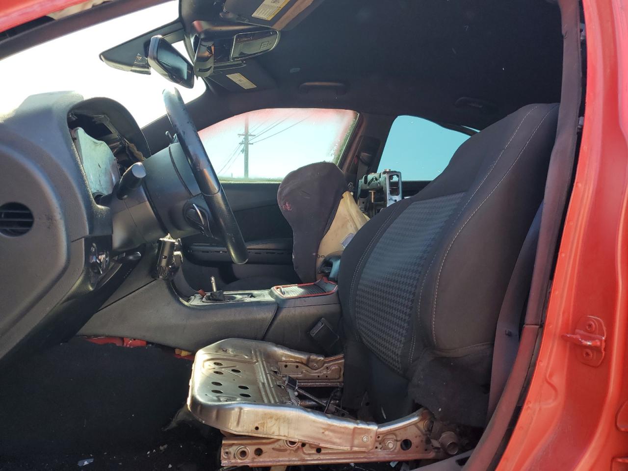 2019 Dodge Charger VIN 2C3CDXCT2KH613157 Copart auction photo, front end / vandalism damage thumbnail 7