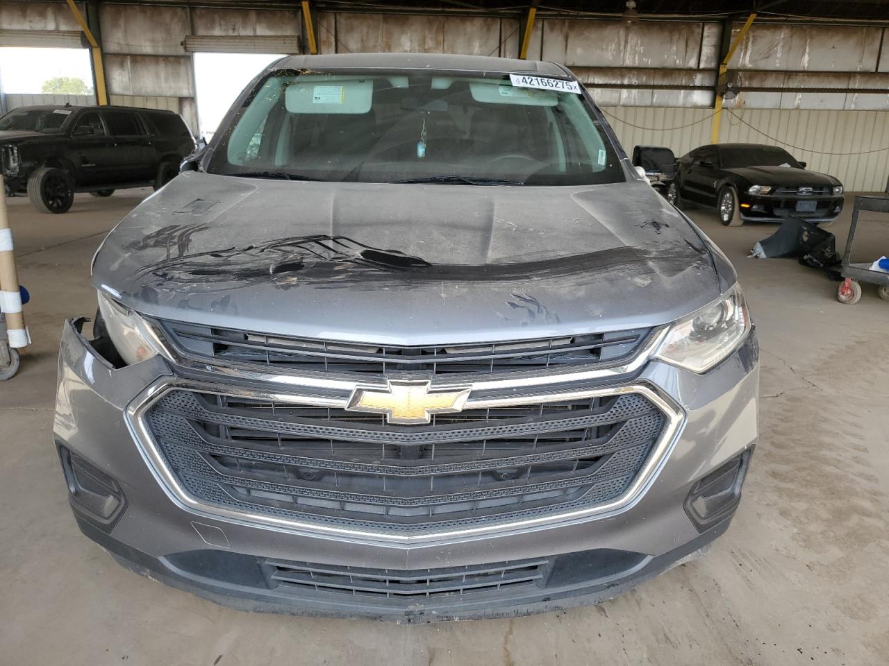 2018 Chevrolet Traverse VIN 1GNERFKW3JJ277941 Copart auction photo, front end / side damage thumbnail 5