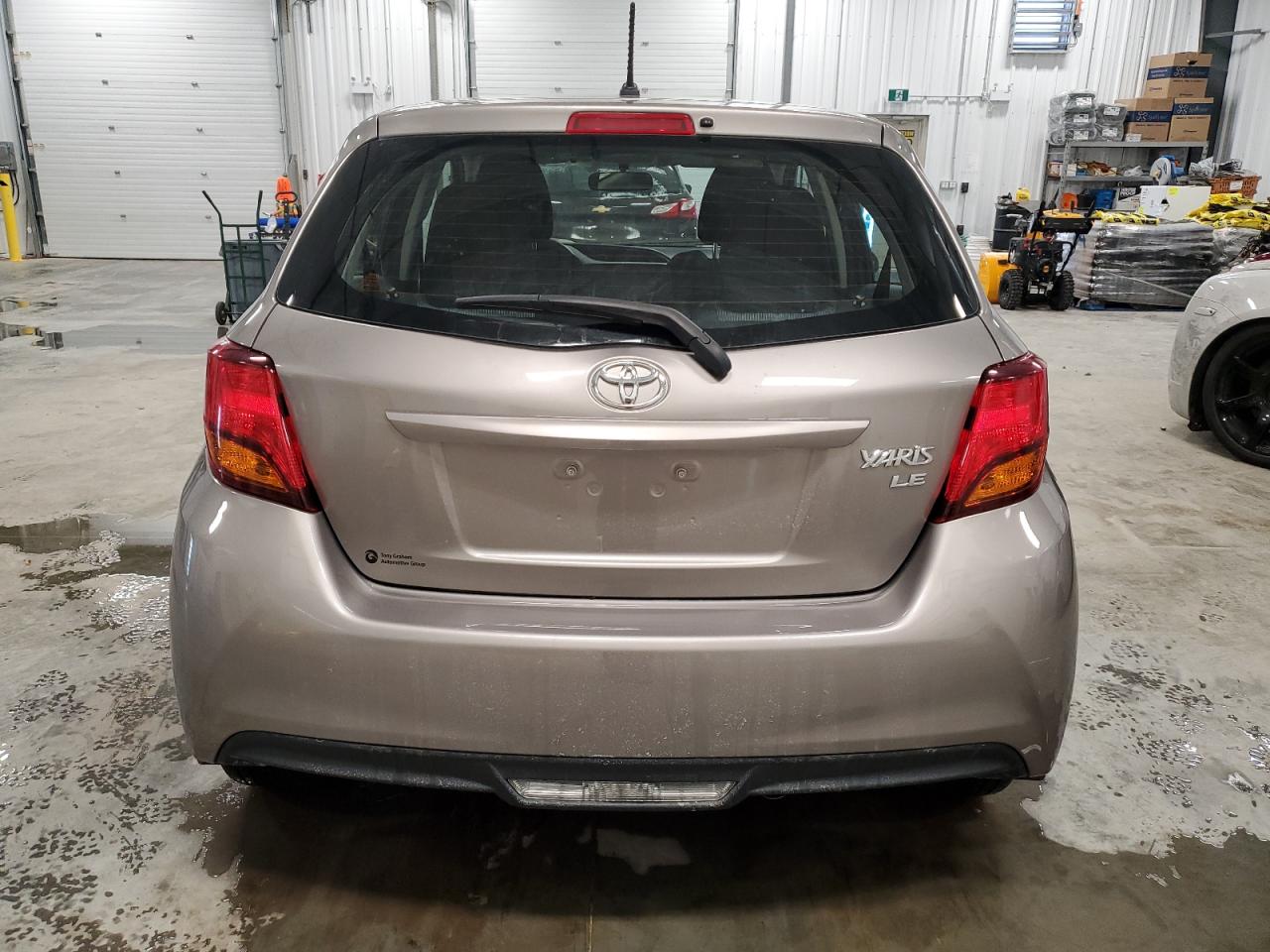 2015 Toyota Yaris VIN VNKKTUD31FA039489 Copart auction photo, front end / side damage thumbnail 6