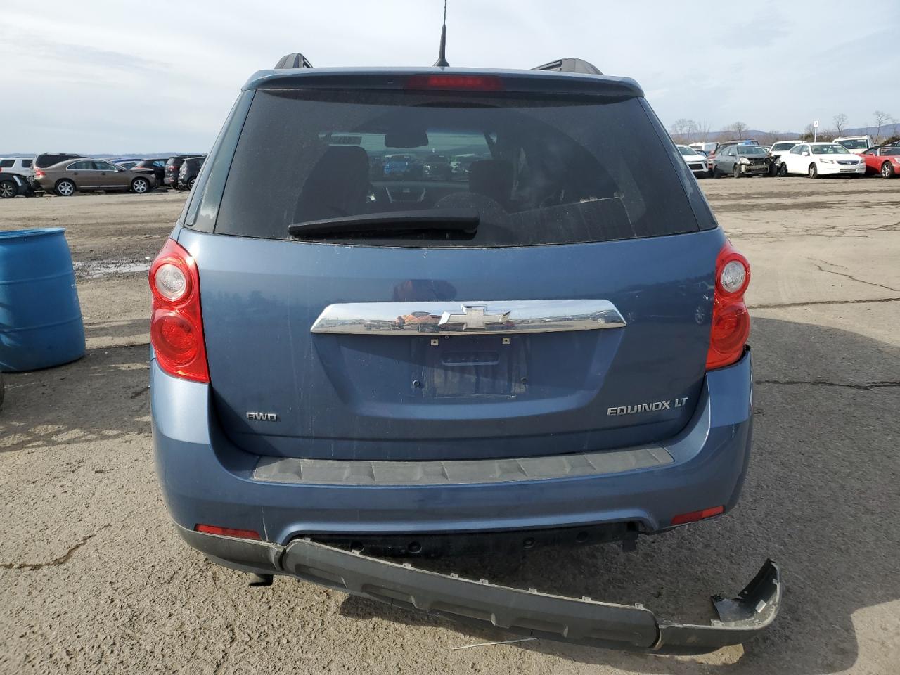 2011 Chevrolet Equinox VIN 2CNFLEEC2B6399355 Copart auction photo, side / rear end damage thumbnail 6