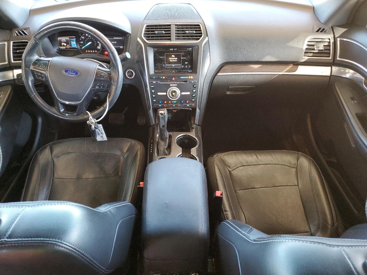 2016 Ford Explorer VIN 1FM5K7F89GGC49187 Copart auction photo, front end damage thumbnail 8