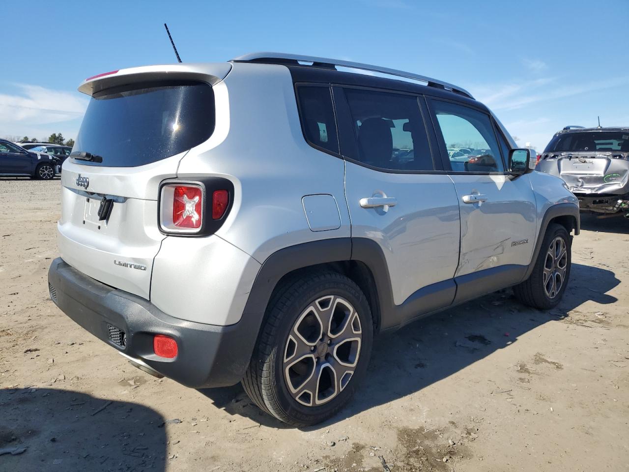 2016 Jeep Renegade VIN ZACCJADT6GPD12736 Copart auction photo, front end / side damage thumbnail 3