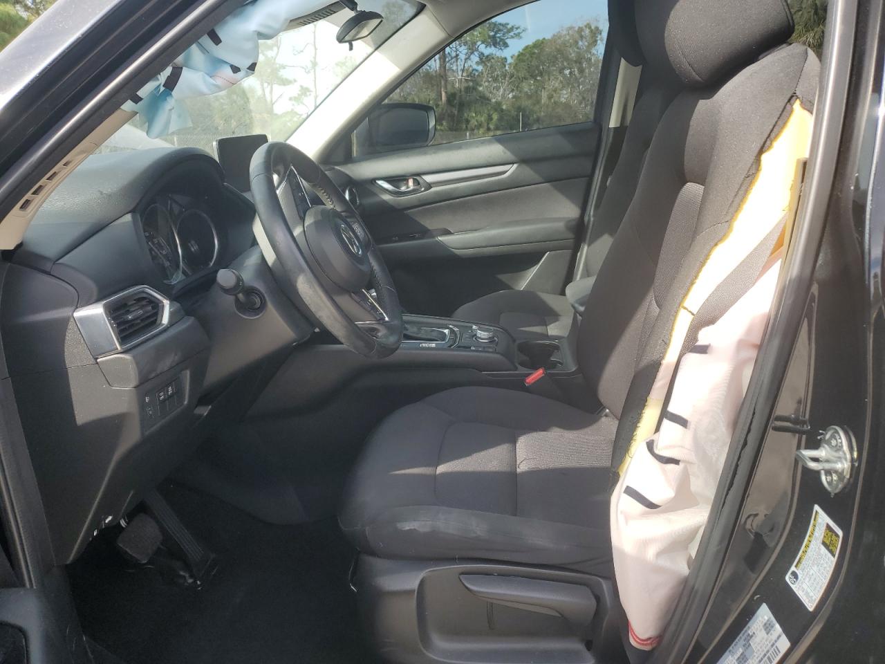 2021 Mazda CX-5 VIN JM3KFABM3M0367310 Copart auction photo, front end / undercarriage damage thumbnail 7