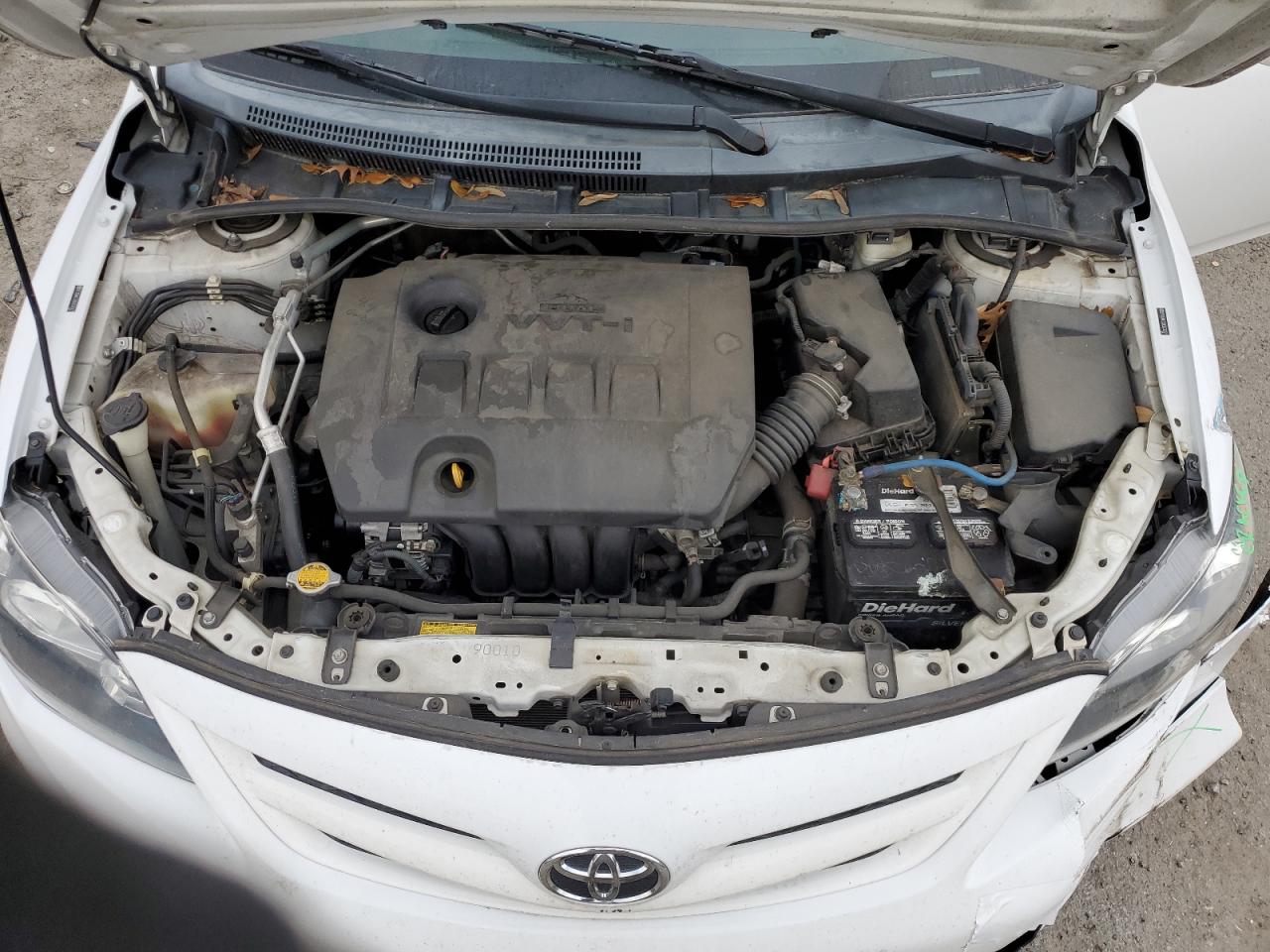 2011 Toyota Corolla VIN 2T1BU4EEXBC653632 Copart auction photo, front end damage thumbnail 11