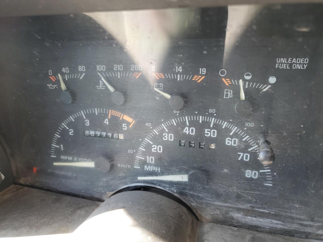 1994 GMC Sierra VIN 1GTEK19K0RE527935 Copart auction photo, rear end damage thumbnail 9