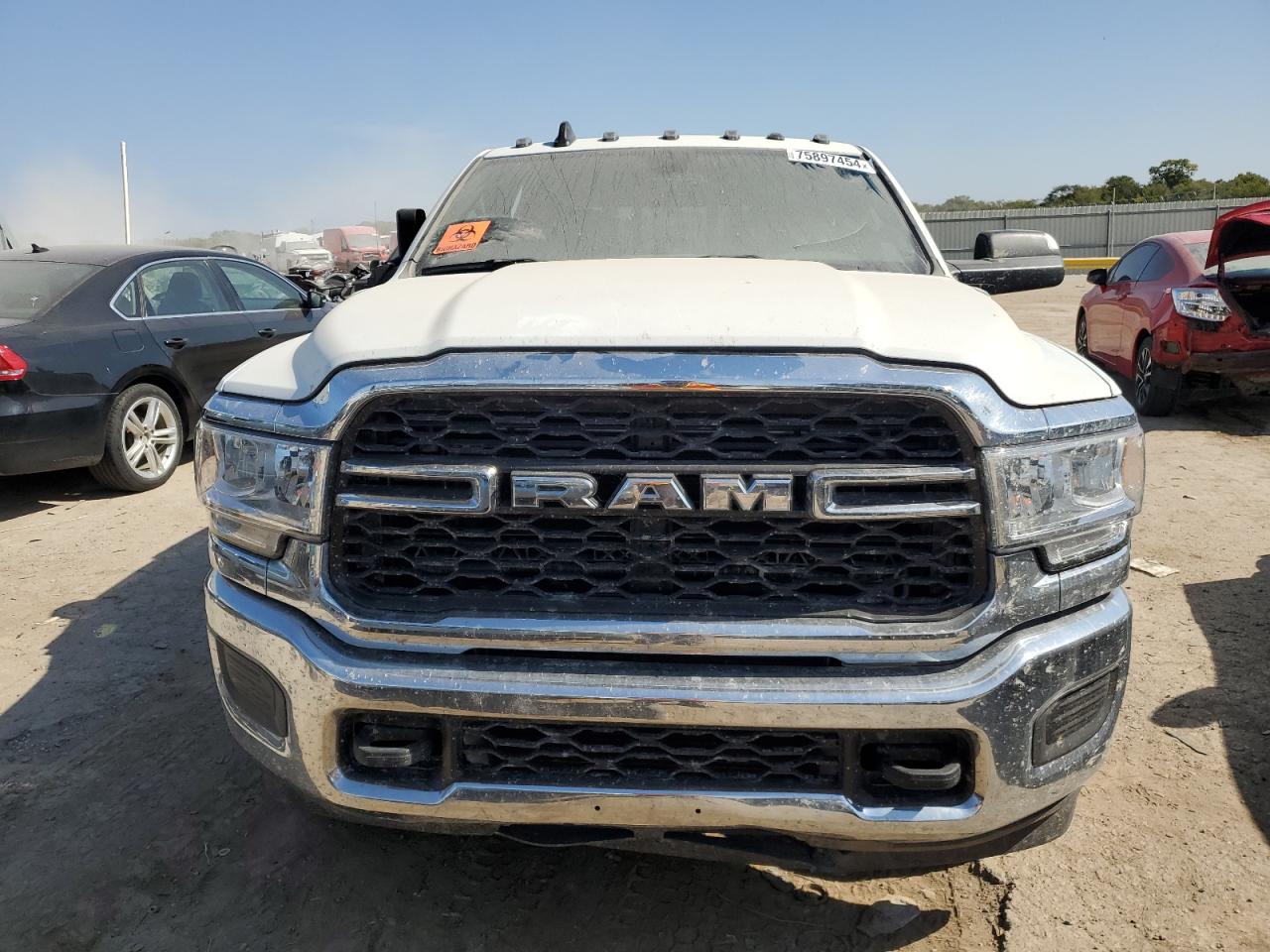 2022 RAM 3500 VIN 3C63R3GLXNG318593 Copart auction photo, all over damage thumbnail 5