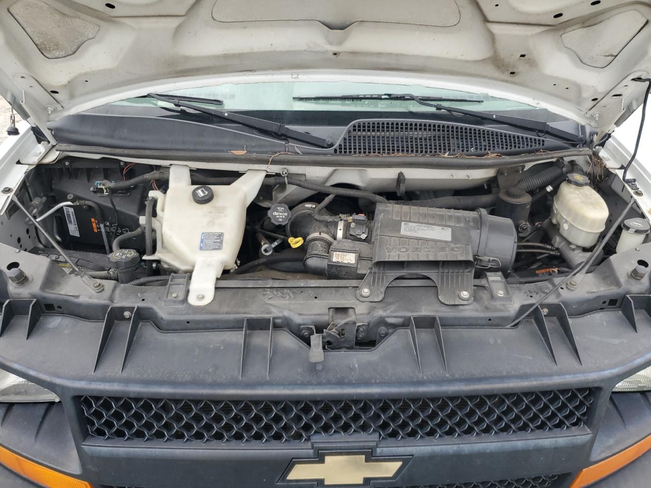 2017 Chevrolet Express VIN 1GCWGAFF9H1351616 Copart auction photo, all over damage thumbnail 12