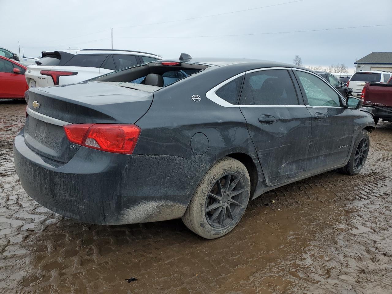 2014 Chevrolet Impala VIN 2G11Y5SLXE9278007 Copart auction photo, vandalism / front end damage thumbnail 3