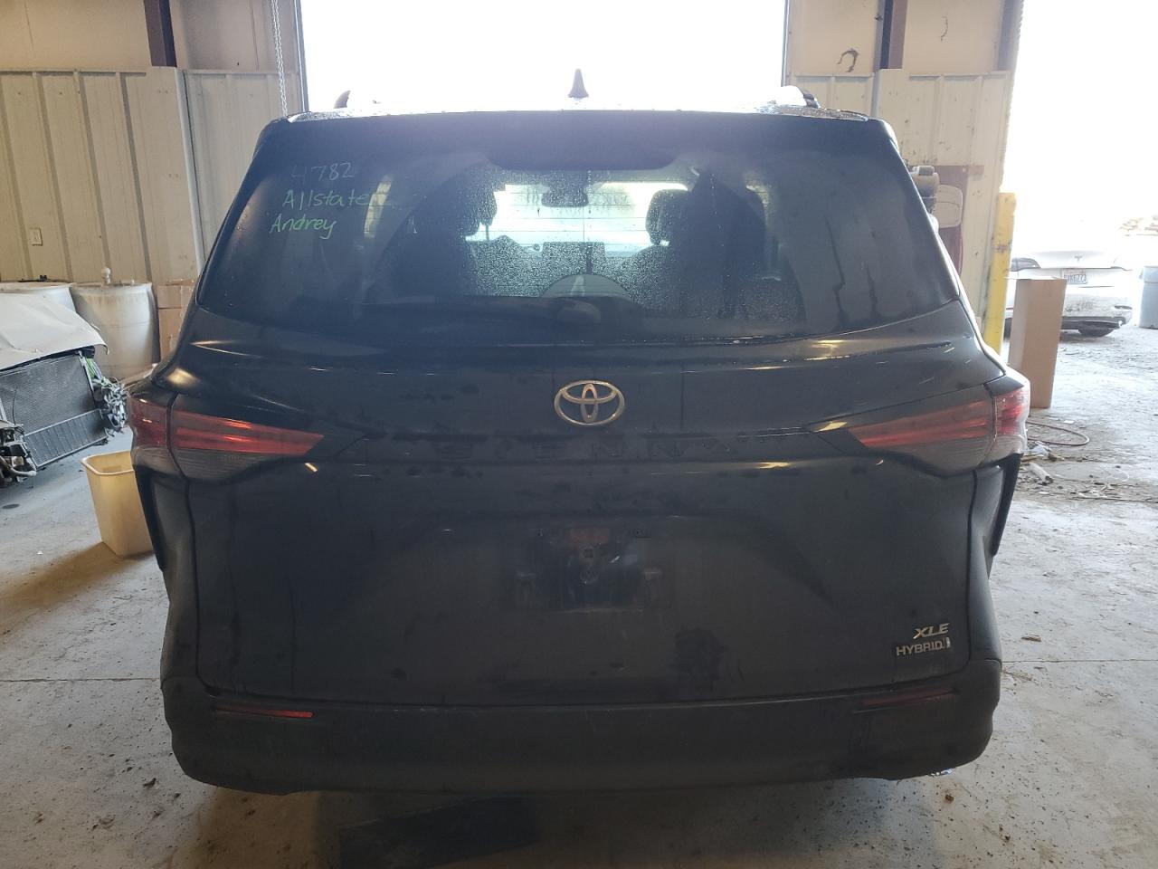 2022 Toyota Sienna VIN 5TDJRKEC7NS094939 Copart auction photo, front end damage thumbnail 6