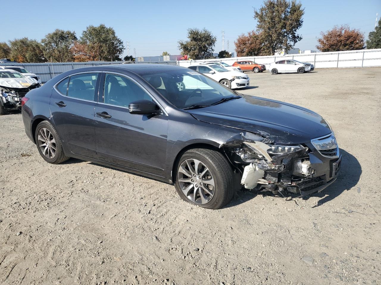 2016 Acura TLX VIN 19UUB1F59GA009516 Copart auction photo, front end damage thumbnail 4