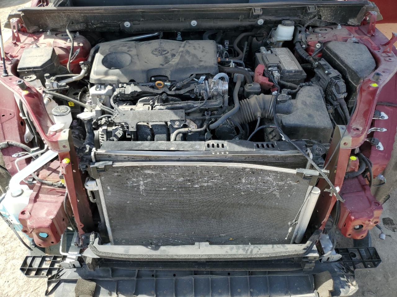 2022 Toyota RAV 4 VIN 2T3N1RFV8NW269375 Copart auction photo, front end damage thumbnail 12