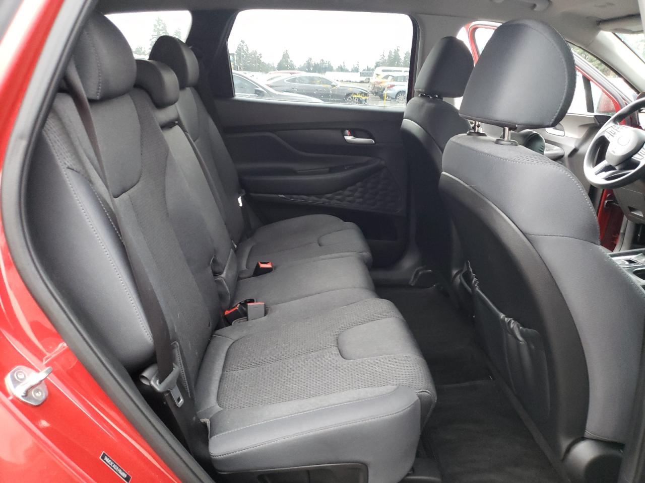 2020 Hyundai Santa Fe VIN 5NMS3CAD2LH166009 Copart auction photo, rear end damage thumbnail 11