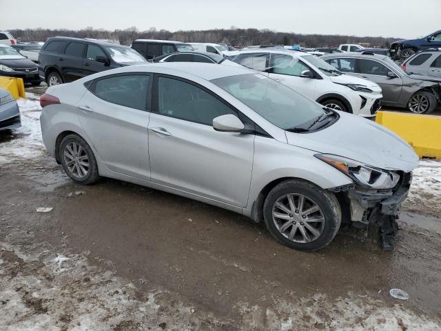 2015 Hyundai Elantra VIN KMHDH4AE5FU436593 Copart auction photo, front end damage thumbnail 4