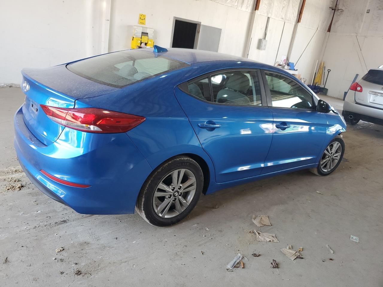 2017 Hyundai Elantra VIN KMHD84LF3HU224798 Copart auction photo, front end damage thumbnail 3