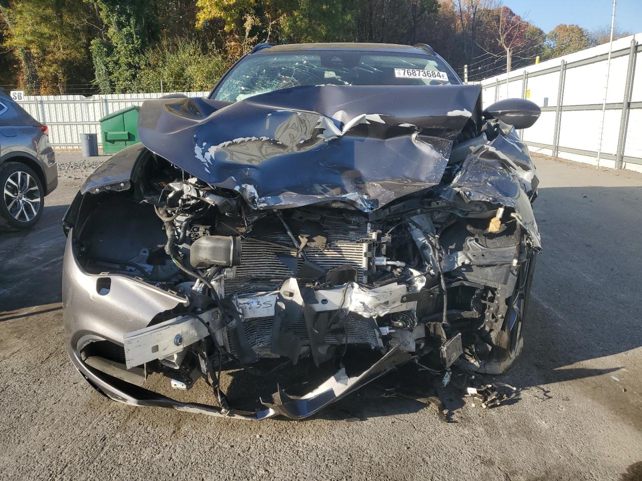 2021 Alfa Romeo Stelvio VIN ZASPAKBN0M7D11450 Copart auction photo, front end / side damage thumbnail 5