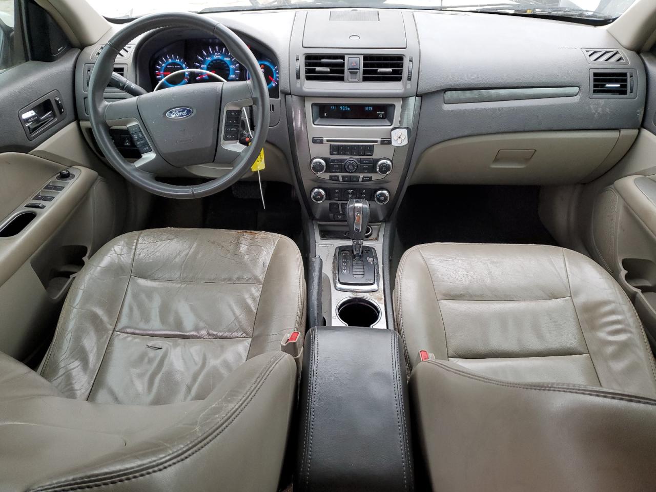 2012 Ford Fusion VIN 3FAHP0JG5CR201431 Copart auction photo, front end / rear end damage thumbnail 8