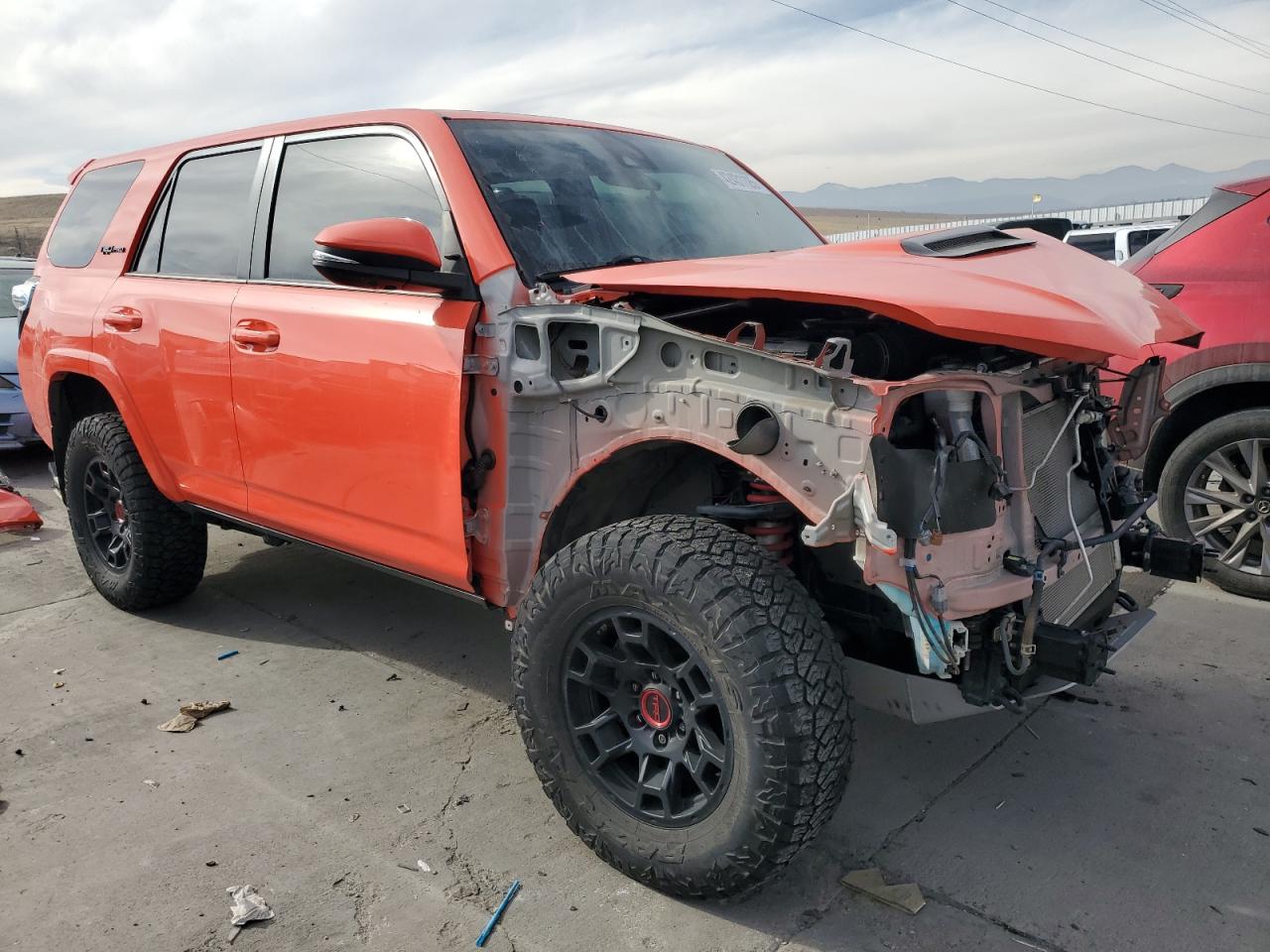 2023 Toyota 4Runner VIN JTELU5JR4P6140079 Copart auction photo, front end damage thumbnail 4