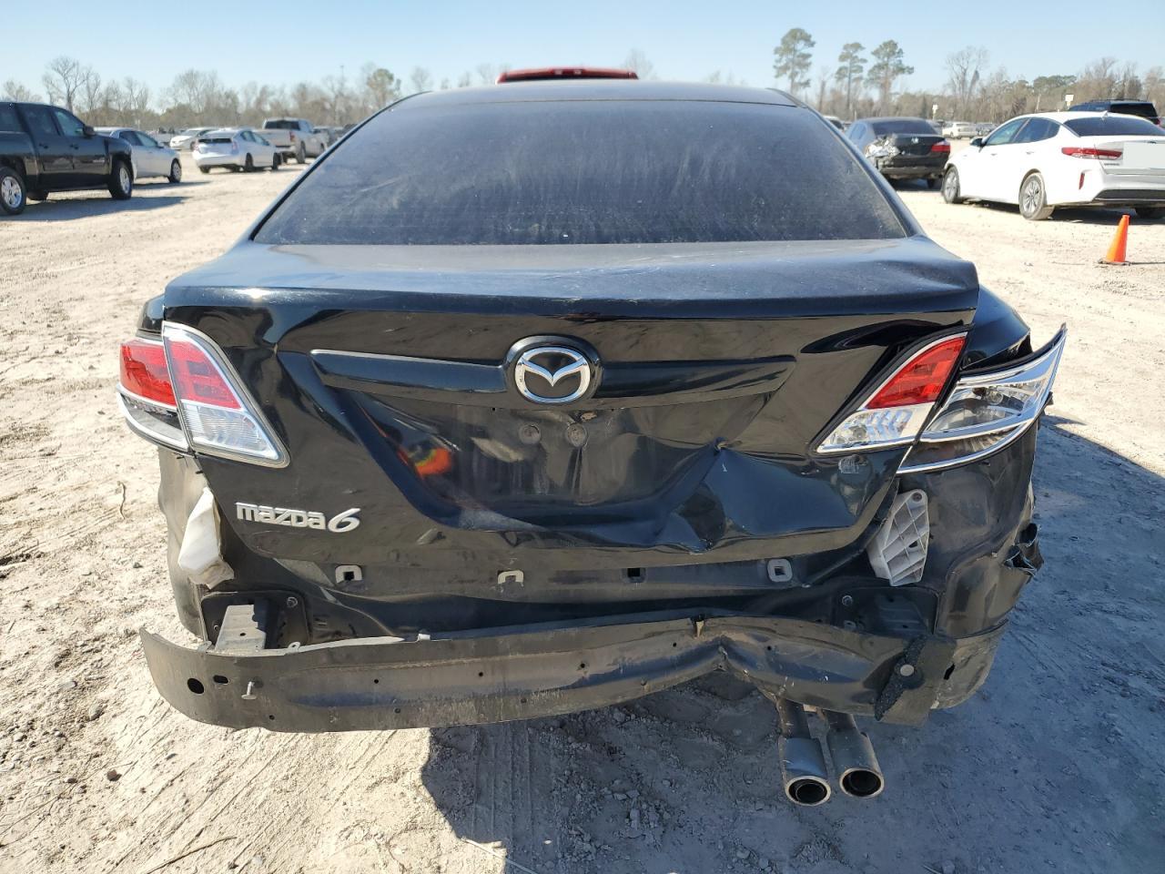 2011 Mazda 6 VIN 1YVHZ8BH8B5M28134 Copart auction photo, rear end / minor dent/scratches damage thumbnail 6