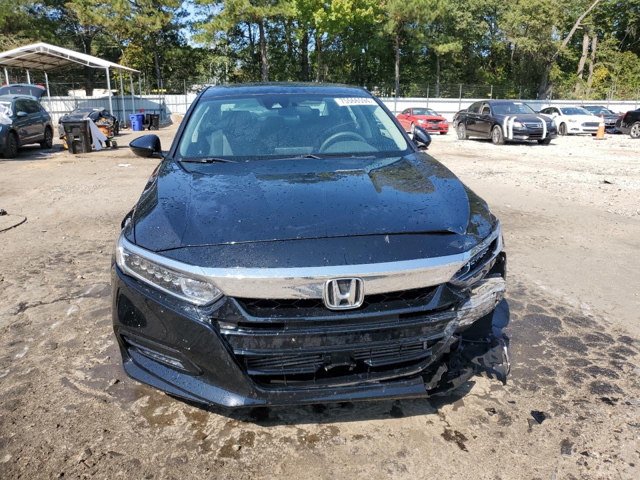 2019 Honda Accord VIN 1HGCV1F4XKA068206 Copart auction photo, front end damage thumbnail 5