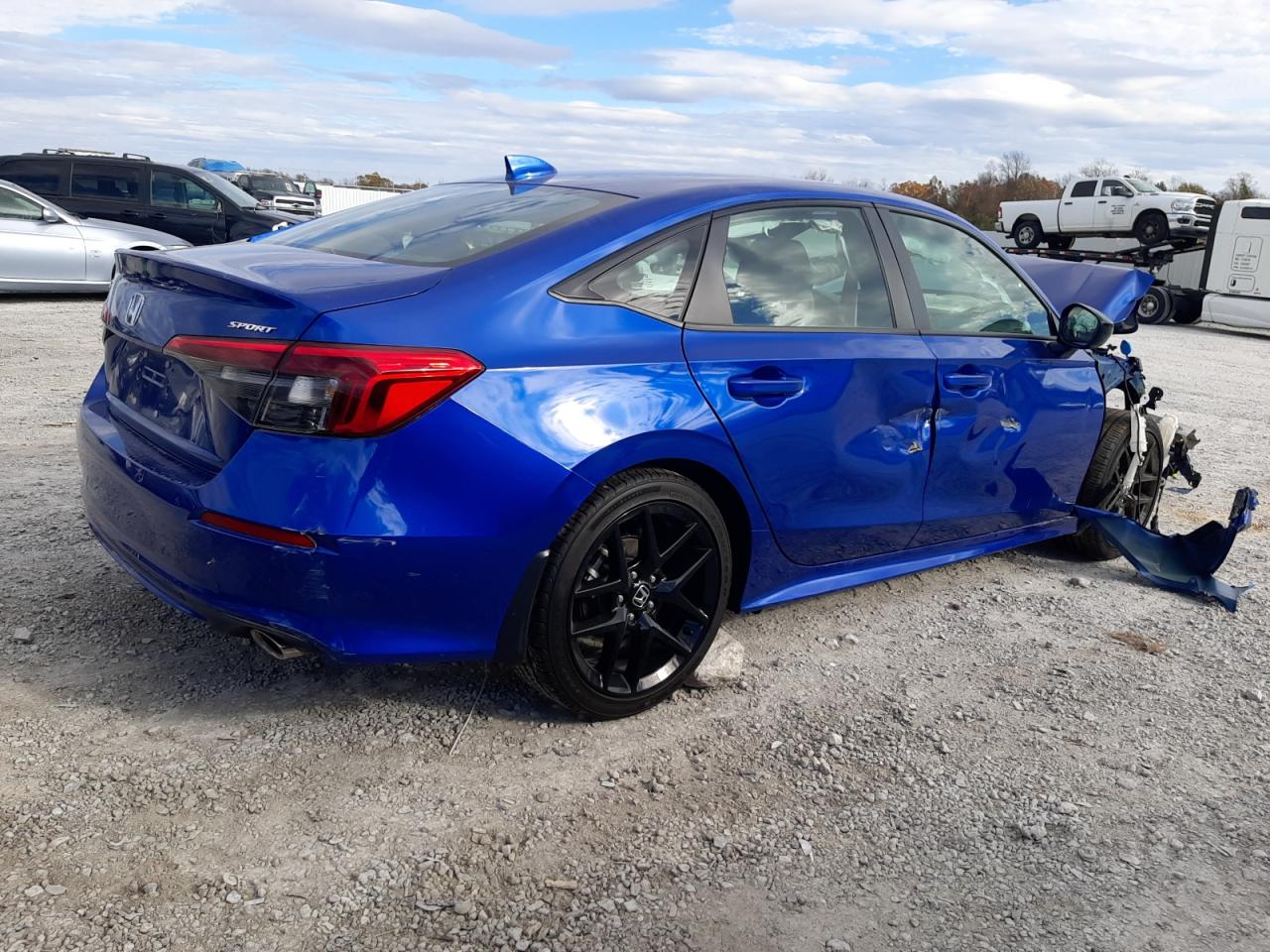 2024 Honda Civic VIN 2HGFE2F51RH564535 Copart auction photo, front end damage thumbnail 3
