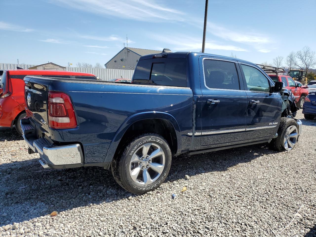 2022 RAM 1500 VIN 1C6SRFHT4NN121938 Copart auction photo, front end damage thumbnail 3