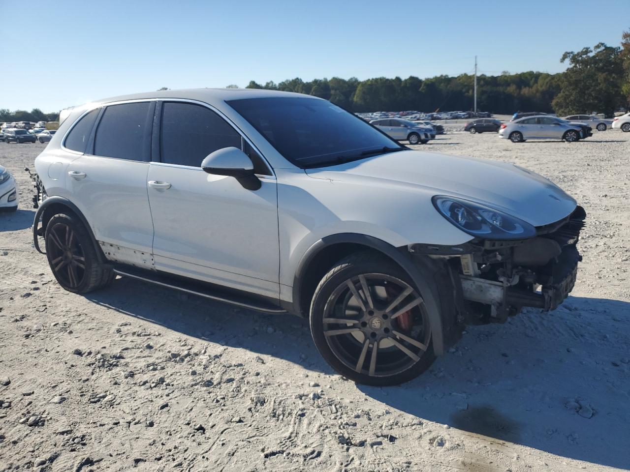 2016 Porsche Cayenne VIN WP1AA2A20GLA01427 Copart auction photo, front end / rear end damage thumbnail 4
