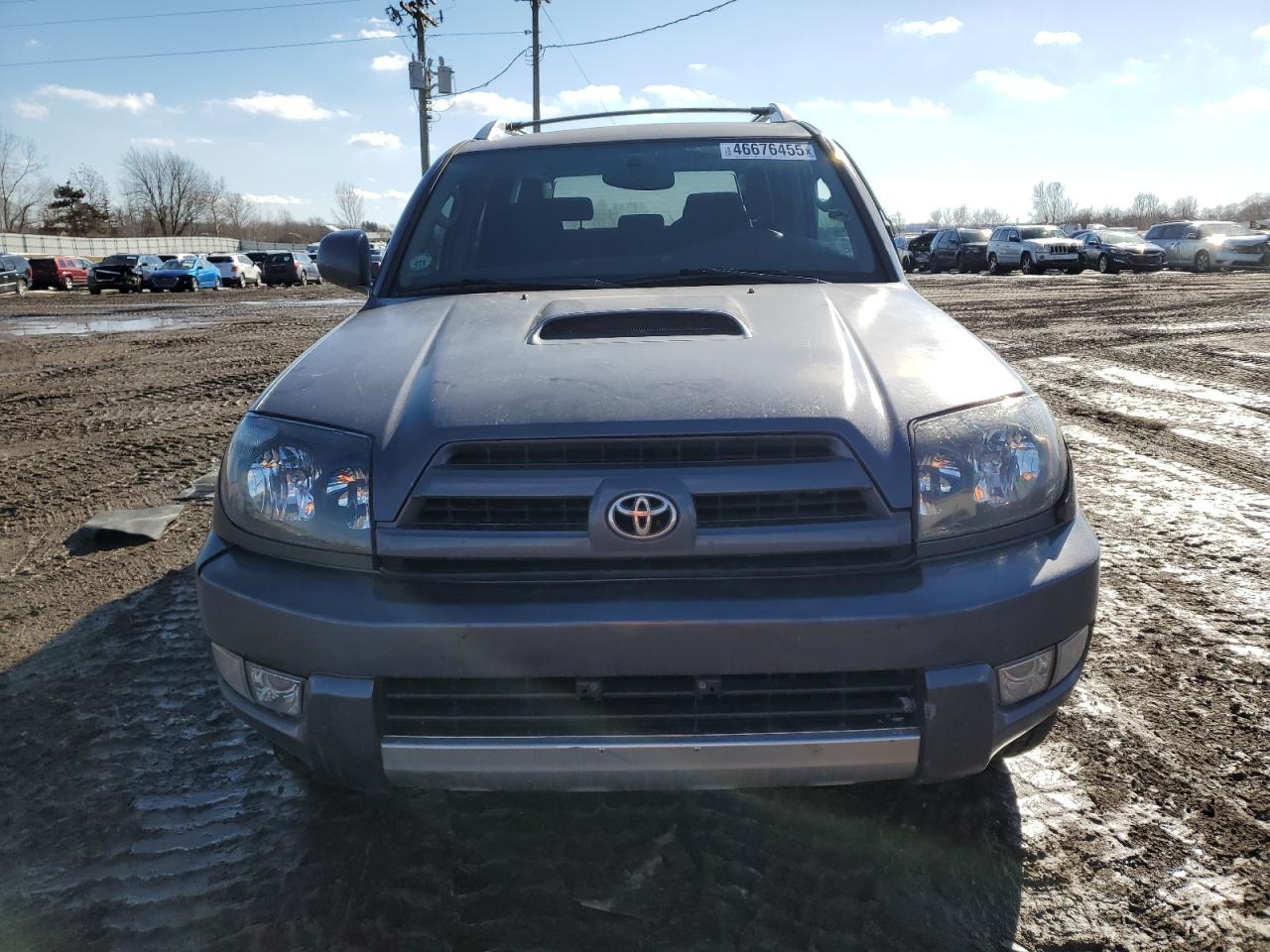 2005 Toyota 4Runner VIN JTEBU14R058036027 Copart auction photo, side damage thumbnail 5