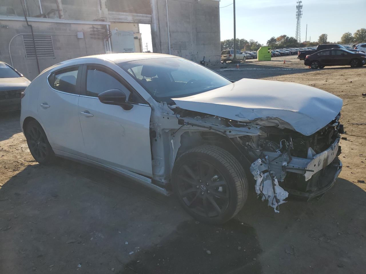 2024 Mazda 3 VIN JM1BPAKM6R1706679 Copart auction photo, front end / minor dent/scratches damage thumbnail 4
