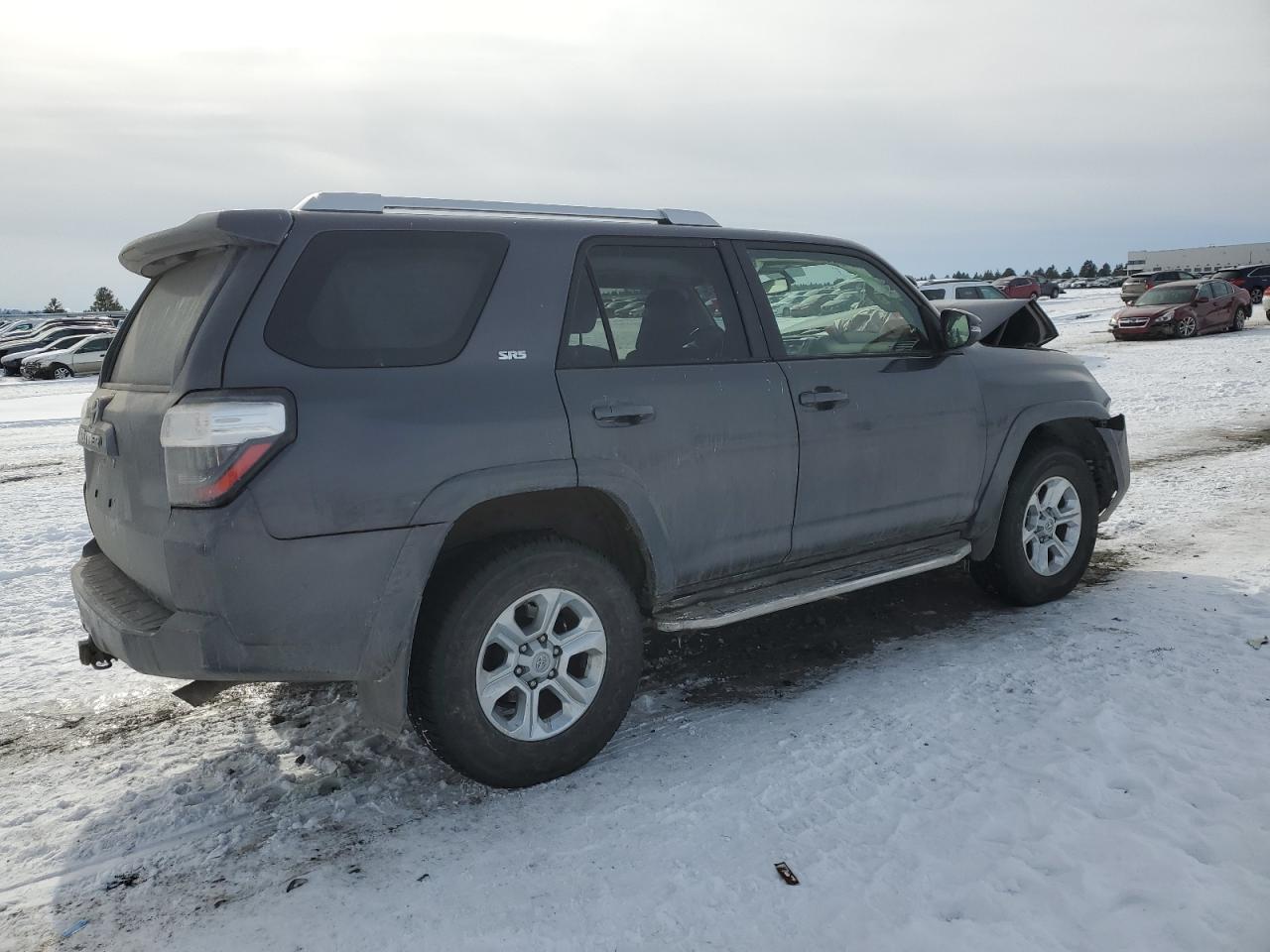 2017 Toyota 4Runner VIN JTEBU5JR4H5439655 Copart auction photo, front end / side damage thumbnail 3