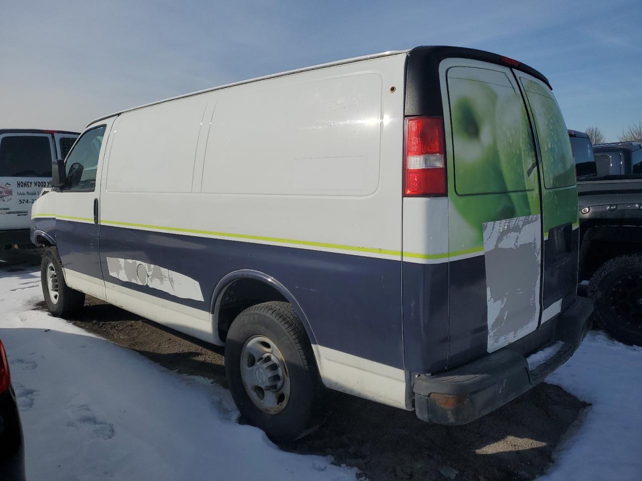 2016 Chevrolet Express VIN 1GCWGAFF0G1258952 Copart auction photo, front end damage thumbnail 2