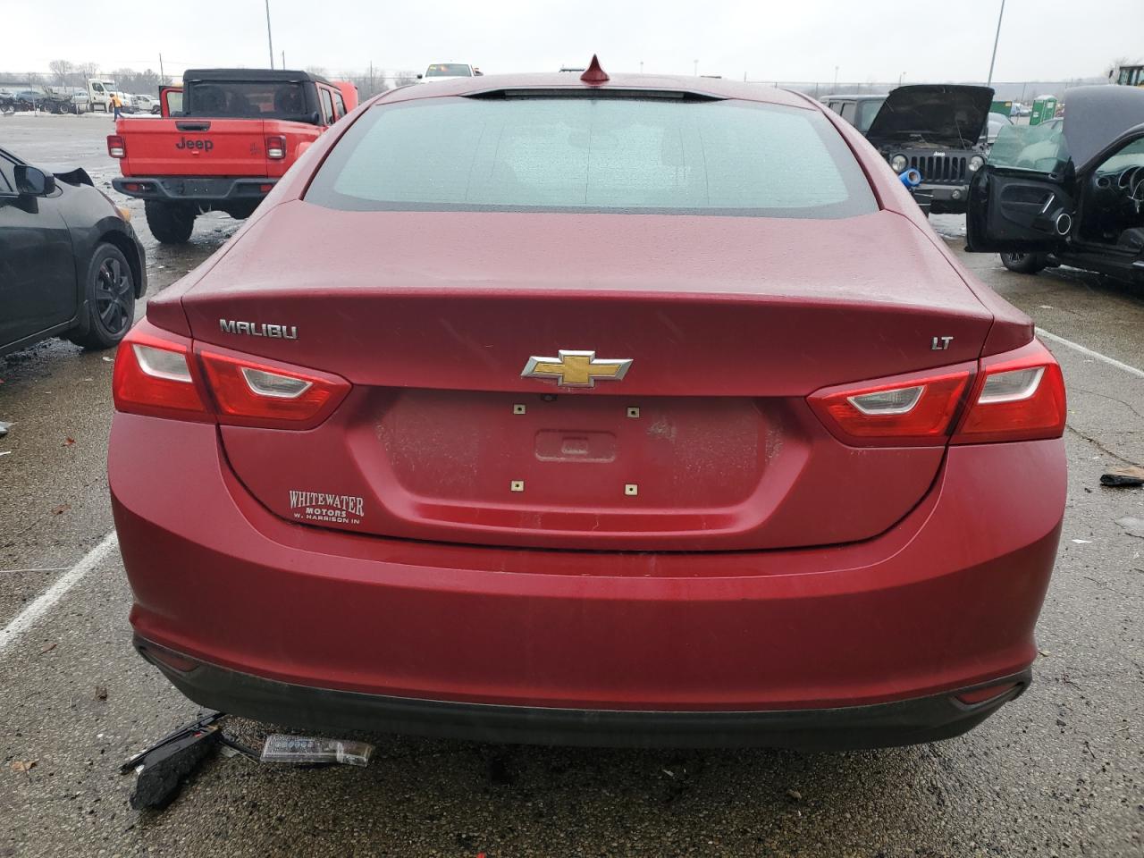 2018 Chevrolet Malibu VIN 1G1ZD5ST6JF113636 Copart auction photo, undercarriage / front end damage thumbnail 6