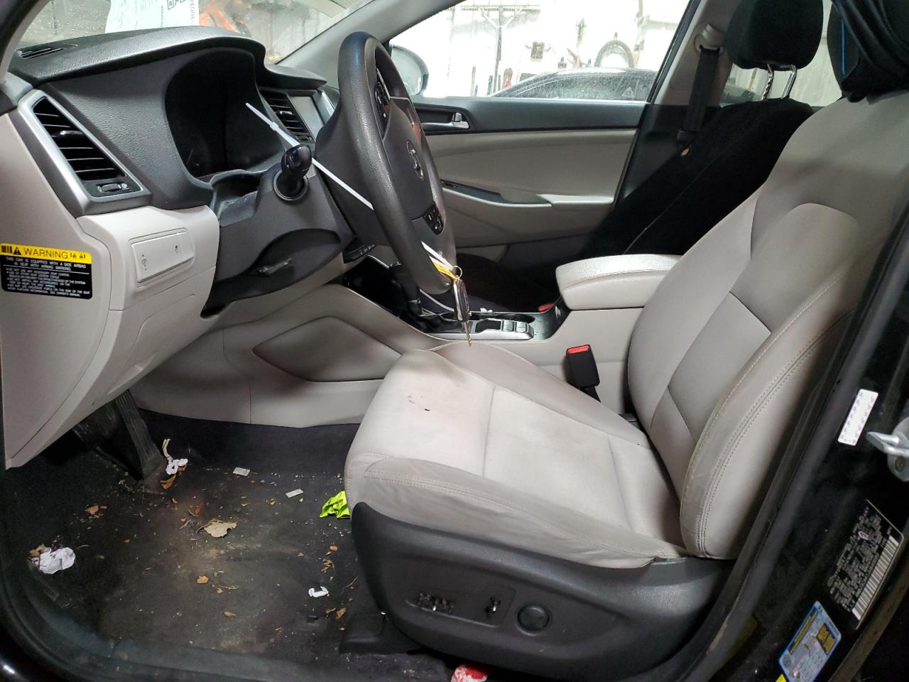 2018 Hyundai Tucson VIN KM8J3CA41JU640089 Copart auction photo, side damage thumbnail 7