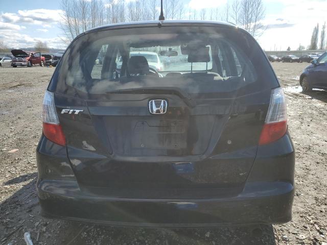 2010 Honda Fit VIN JHMGE8H24AS022057 Copart auction photo, burn damage thumbnail 6