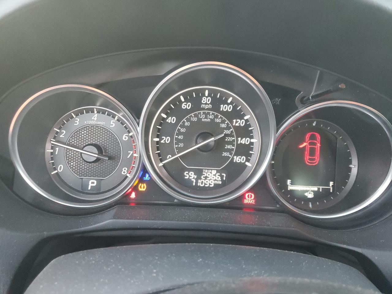 2014 Mazda 6 VIN JM1GJ1W50E1109323 Copart auction photo, front end damage thumbnail 9