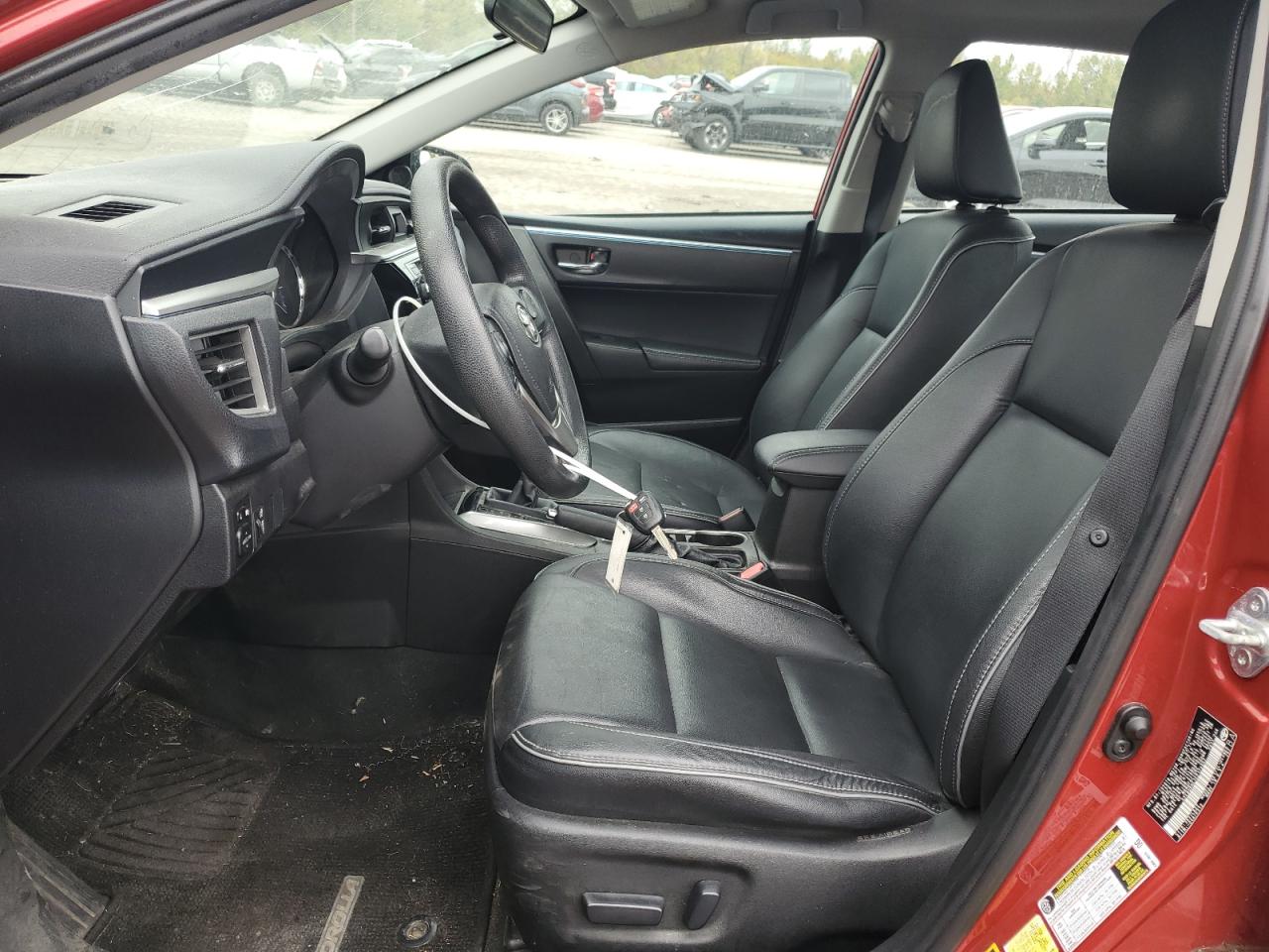 2014 Toyota Corolla VIN 5YFBURHE1EP174657 Copart auction photo, front end damage thumbnail 7