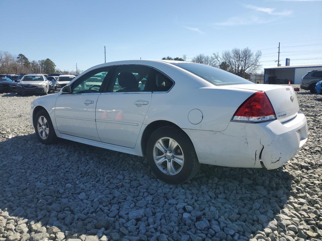 2016 Chevrolet Impala VIN 2G1WA5E30G1105748 Copart auction photo, rear end damage thumbnail 2
