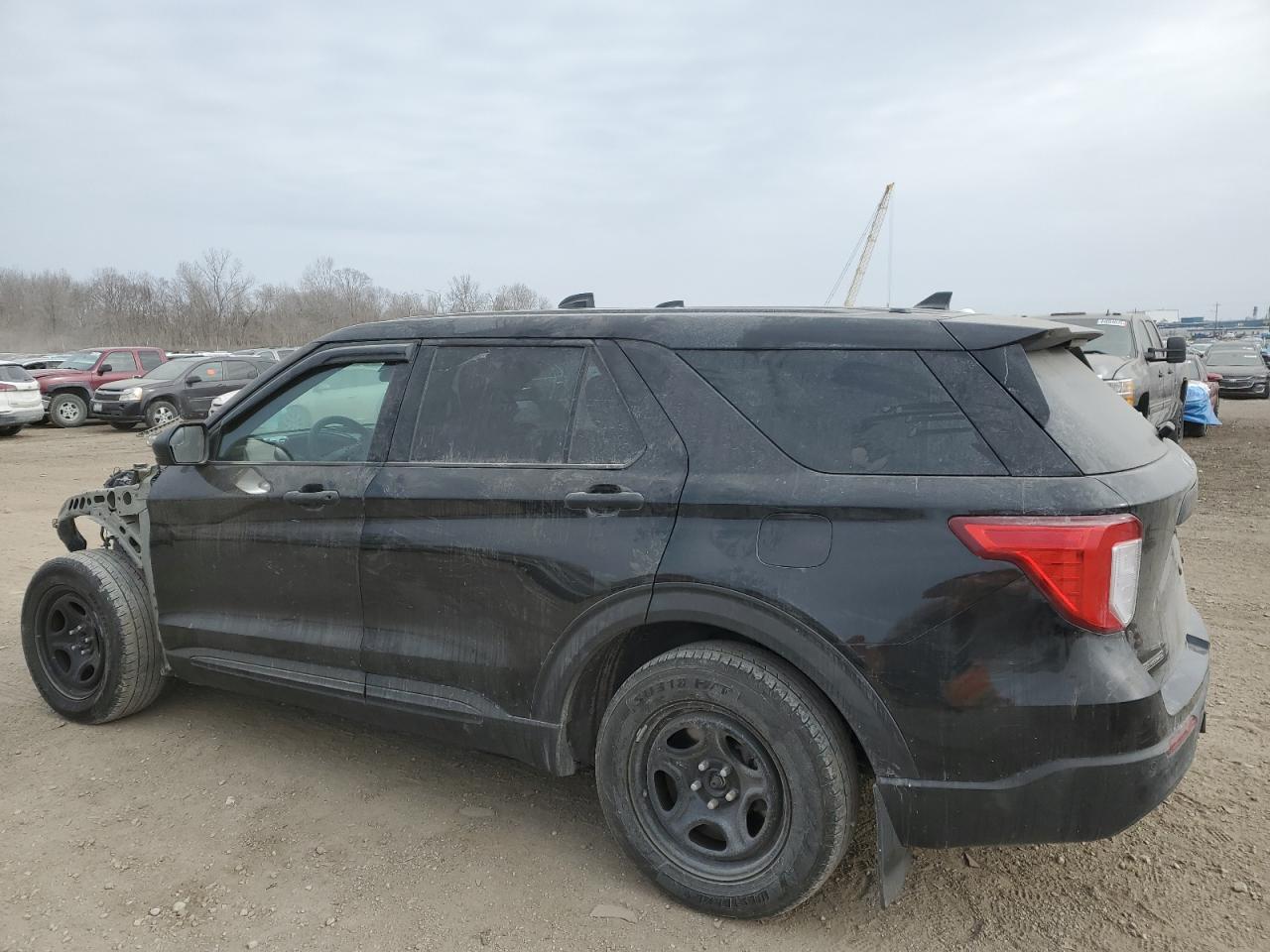 2020 Ford Explorer VIN 1FM5K8AB9LGB85753 Copart auction photo, front end damage thumbnail 2