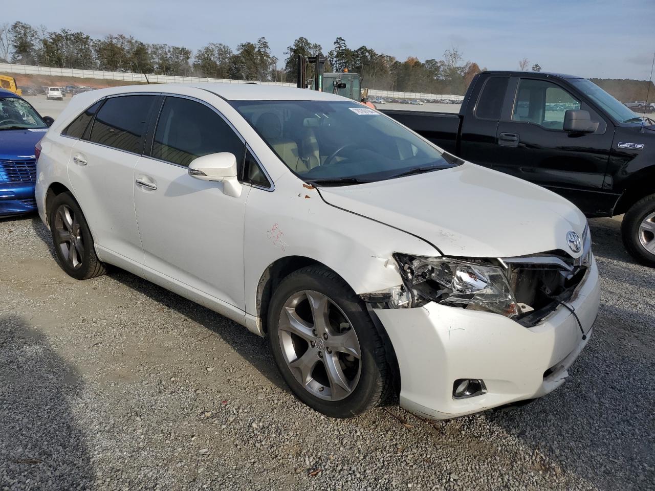 2013 Toyota Venza VIN 4T3BK3BB3DU074291 Copart auction photo, front end damage thumbnail 4