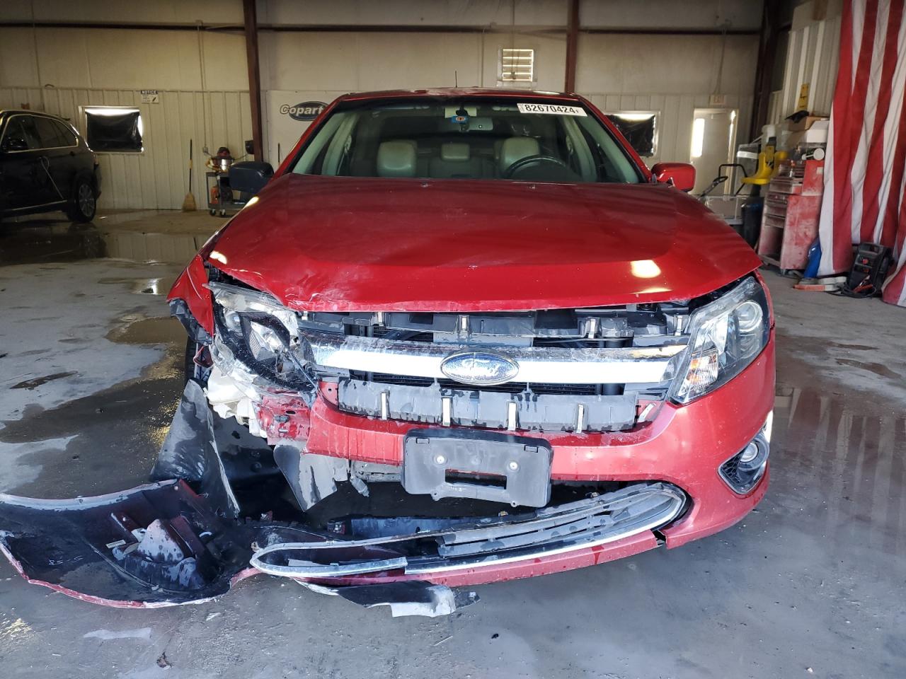 2010 Ford Fusion VIN 3FAHP0JA5AR111186 Copart auction photo, front end / minor dent/scratches damage thumbnail 5