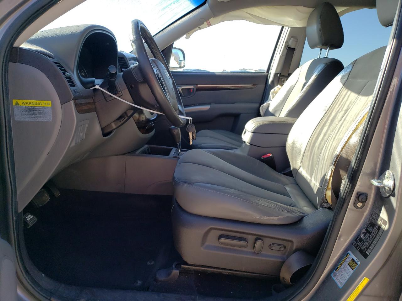 2010 Hyundai Santa Fe VIN 5NMSH4AG6AH408668 Copart auction photo, front end / side damage thumbnail 7