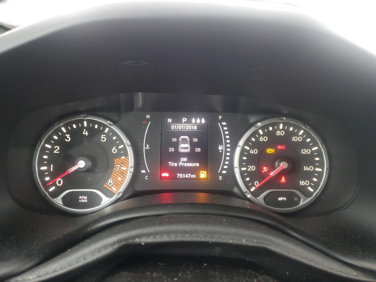 2019 Jeep Renegade VIN ZACNJABB5KPK31140 Copart auction photo, rear end damage thumbnail 9
