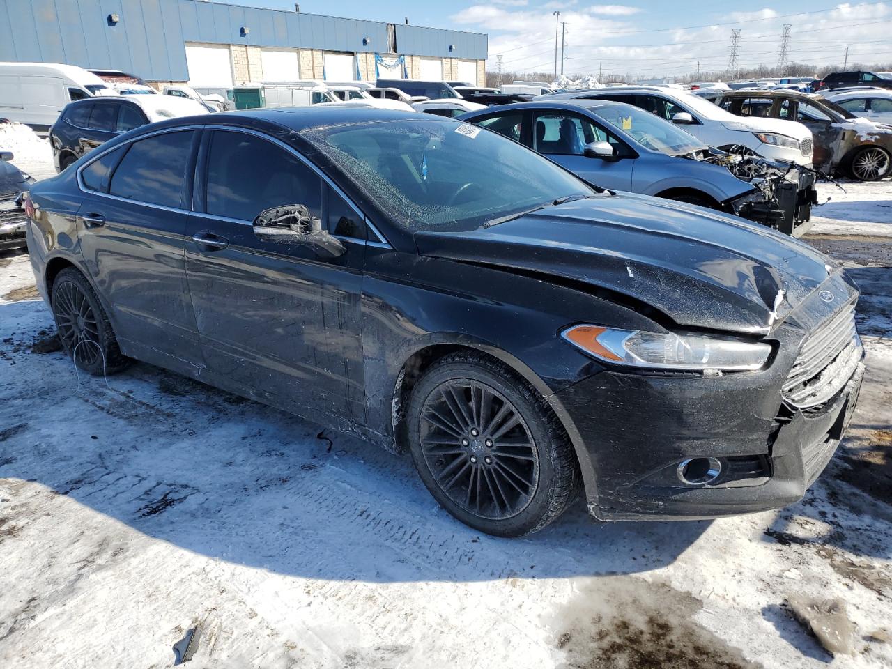 2016 Ford Fusion VIN 3FA6P0H92GR339383 Copart auction photo, front end damage thumbnail 4