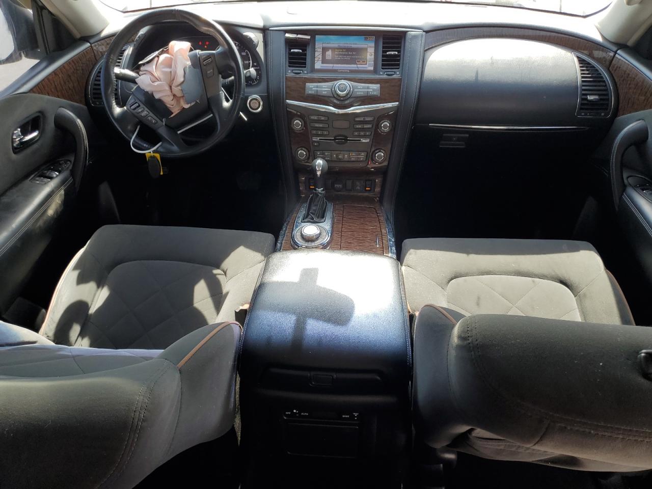 2017 Nissan Armada VIN JN8AY2NC8H9506487 Copart auction photo, front end damage thumbnail 8