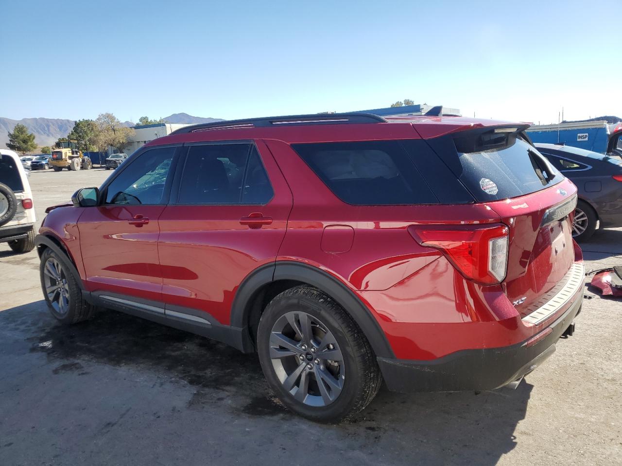 2023 Ford Explorer VIN 1FMSK7DH9PGA48864 Copart auction photo, front end damage thumbnail 2