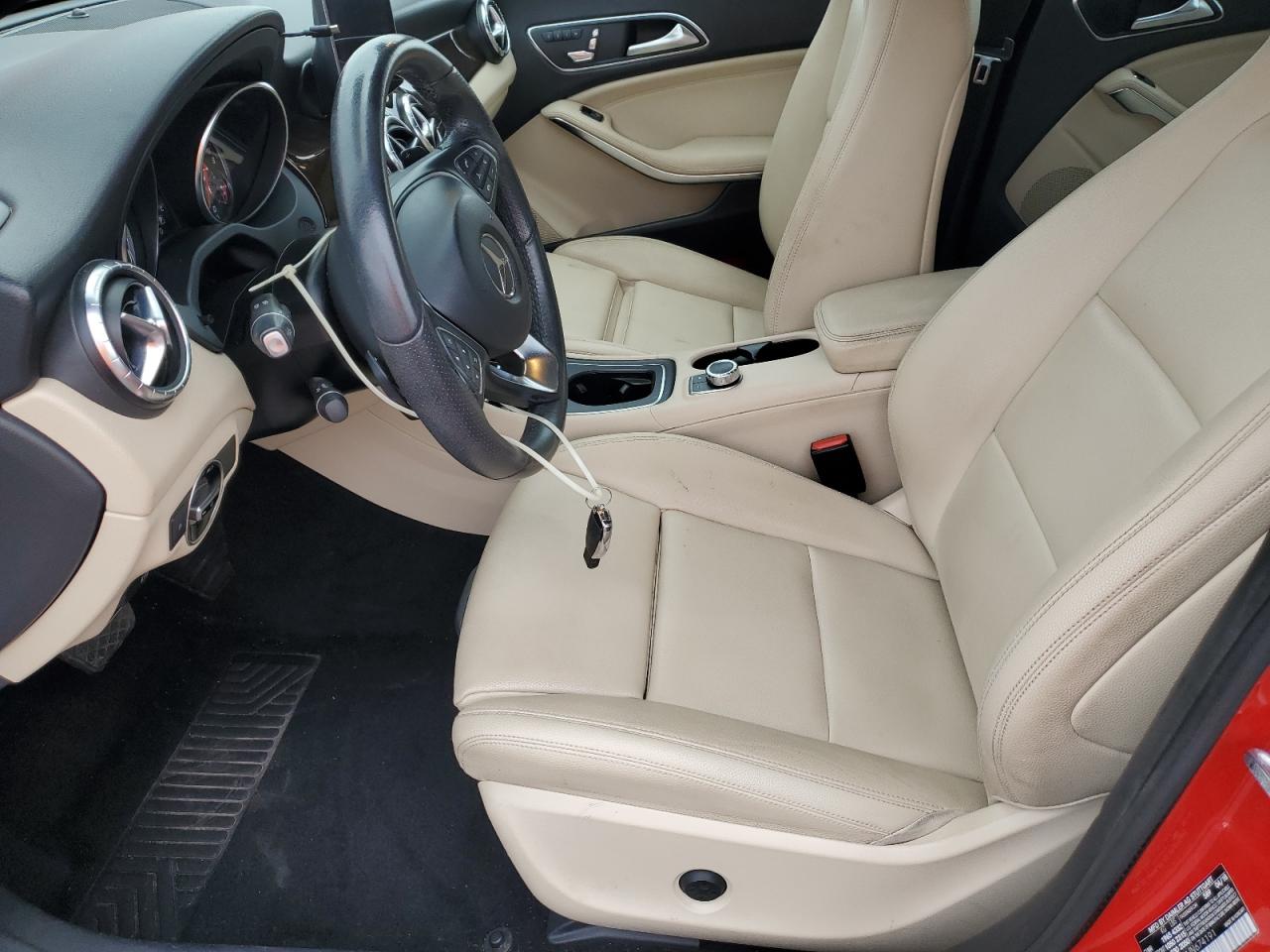 2018 Mercedes-Benz CLA-klasse VIN WDDSJ4EB1JN674191 Copart auction photo, all over damage thumbnail 7