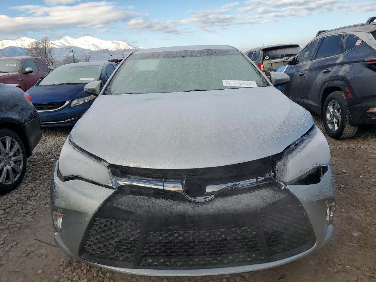 2017 Toyota Camry VIN 4T1BF1FK0HU328184 Copart auction photo, front end damage thumbnail 5