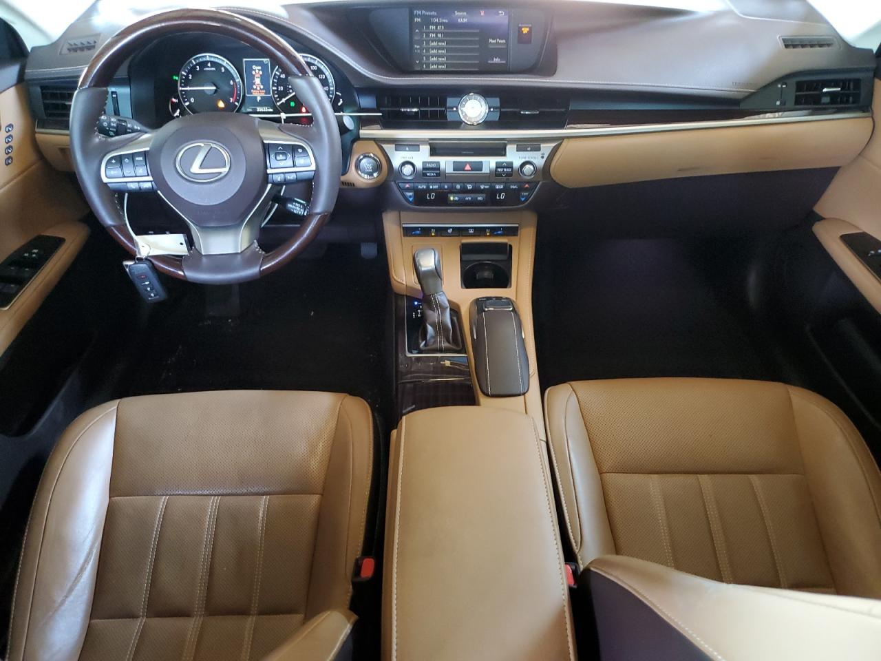 2017 Lexus ES VIN 58ABK1GG5HU070310 Copart auction photo, rear end damage thumbnail 8